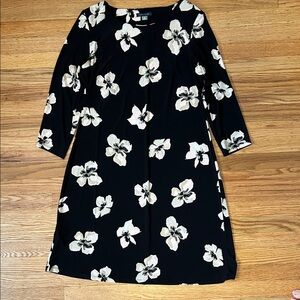 Tommy Hilfiger Black and White Floral Dress